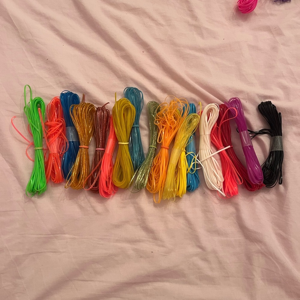Set of 18 Scoubidou Strings